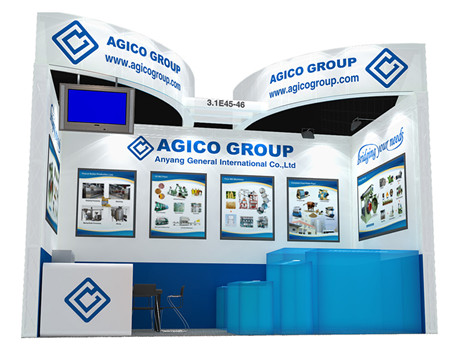 Stand de AGICO Group en la Feria de Cantón